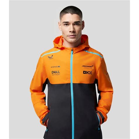 mens mclaren replica lightweight rain jacket|mclaren rain jacket men's.